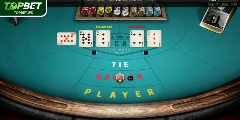 Quy luật chơi Baccarat trực tuyến Topbet