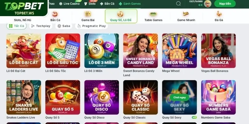 Khái quát về chuyên mục xổ số Topbet